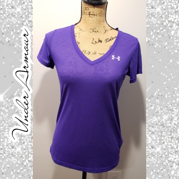 Under Armour Tops - 💋Xs Under Armour tee shirt top purple